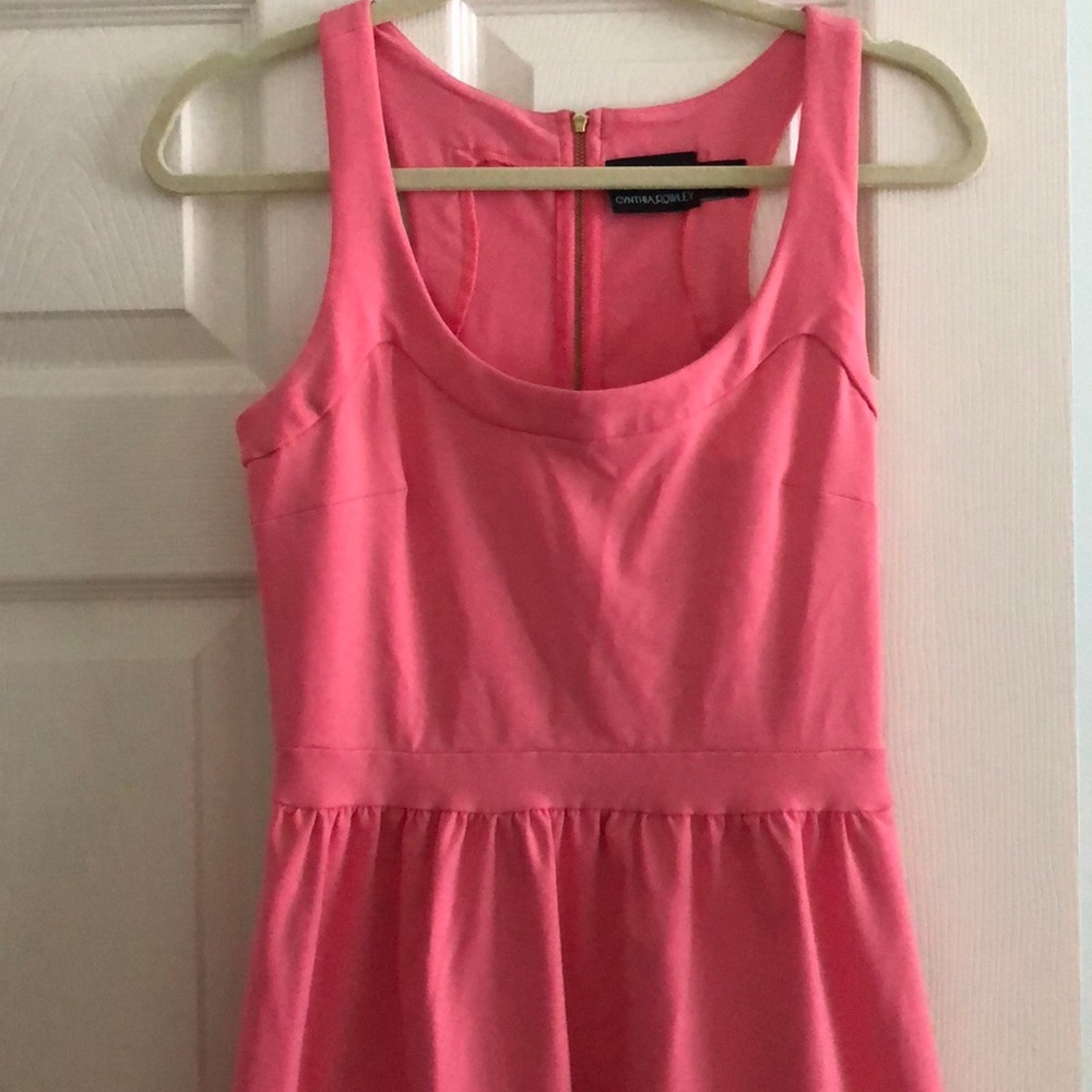 Cynthia Rowley pink dress with pockets